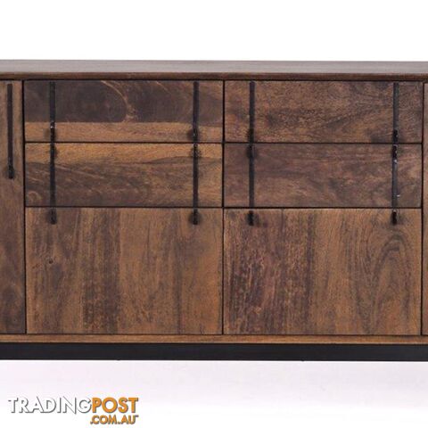 SERINA Sideboard 170 cm Solid Mango Wood - LX-2106 - 9334719011929