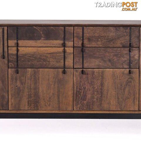 SERINA Sideboard 170 cm Solid Mango Wood - LX-2106 - 9334719011929