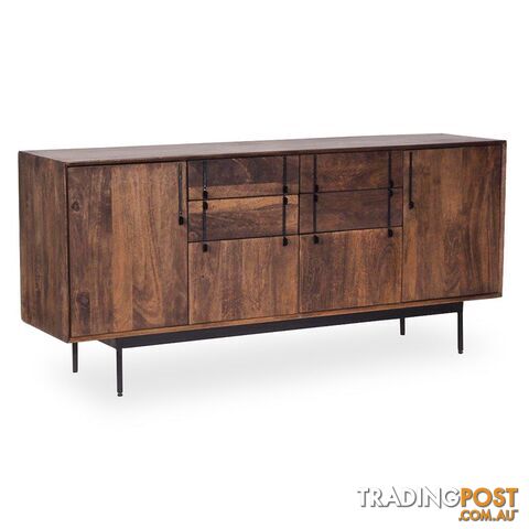 SERINA Sideboard 170 cm Solid Mango Wood - LX-2106 - 9334719011929