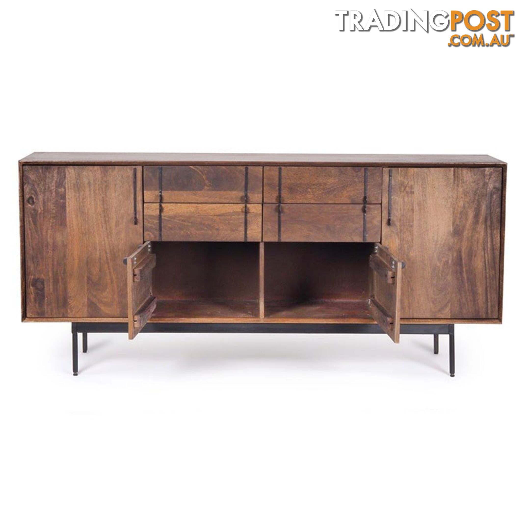 SERINA Sideboard 170 cm Solid Mango Wood - LX-2106 - 9334719011929