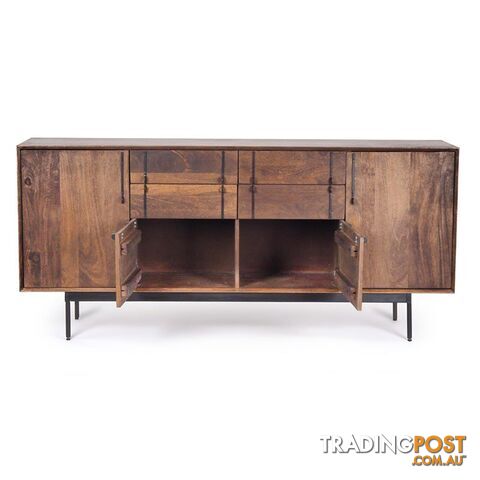 SERINA Sideboard 170 cm Solid Mango Wood - LX-2106 - 9334719011929