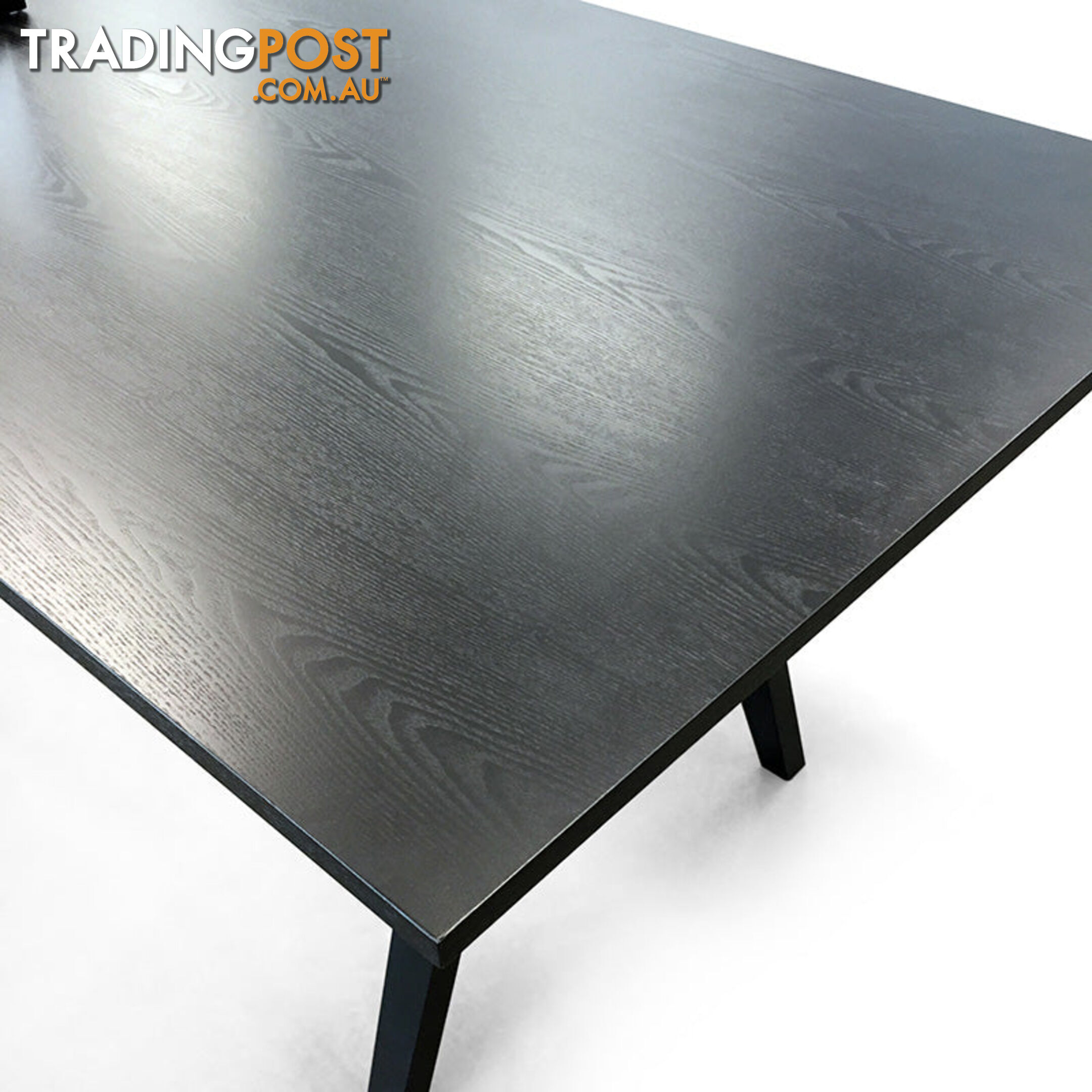 VARDEN Dining Table - 170cm - Black Ash - 1459088 - 9334719005553