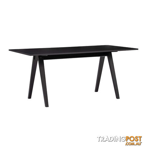 VARDEN Dining Table - 170cm - Black Ash - 1459088 - 9334719005553
