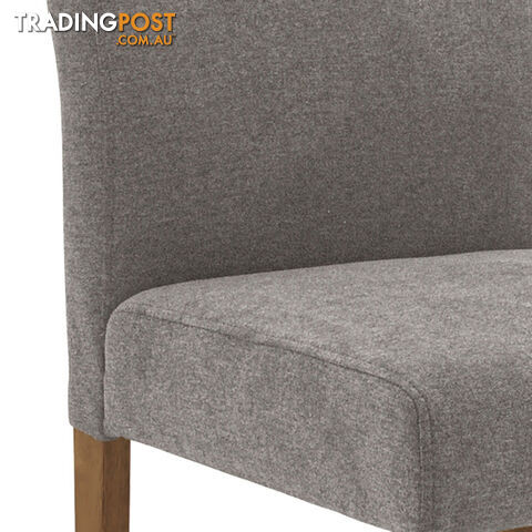 Ladee Dining Chair - Cocoa + Grey - 241356 - 9334719003610