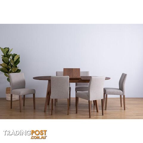 Ladee Dining Chair - Cocoa + Grey - 241356 - 9334719003610