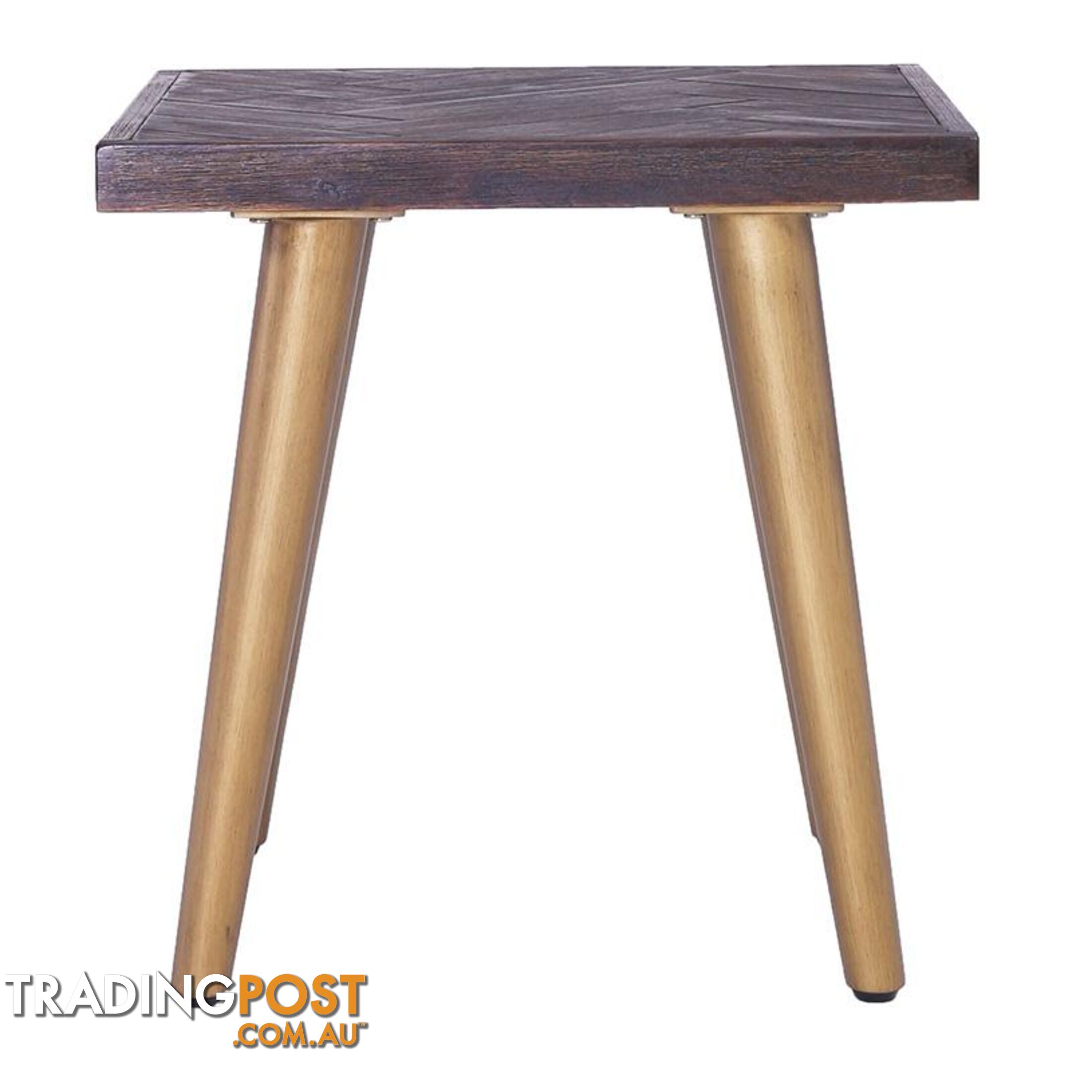 SIVAN Side Table 50x50cm Acacia Solid Wood - Brown - 131030 - 9334719004815