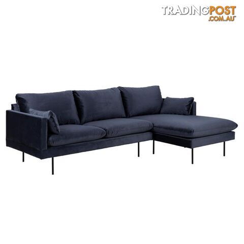 AKEMI 2 Seater Sofa with Right Chaise - Blue - AC-H000018905 - 5713941047687