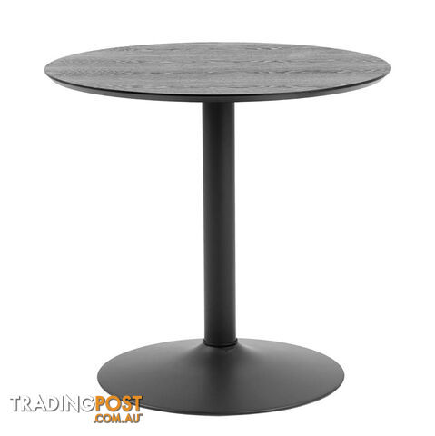TITAN Round Dining Table 80cm - Black - AC-H000019796 - 5713941103420