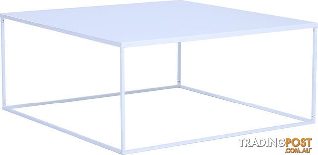 DARNELL Coffee Table 80cm - White - 132017 - 9334719004990