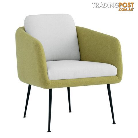 COUGAR Lounge Chair - Tea Green & Pale Golden - 231171 - 9334719006321