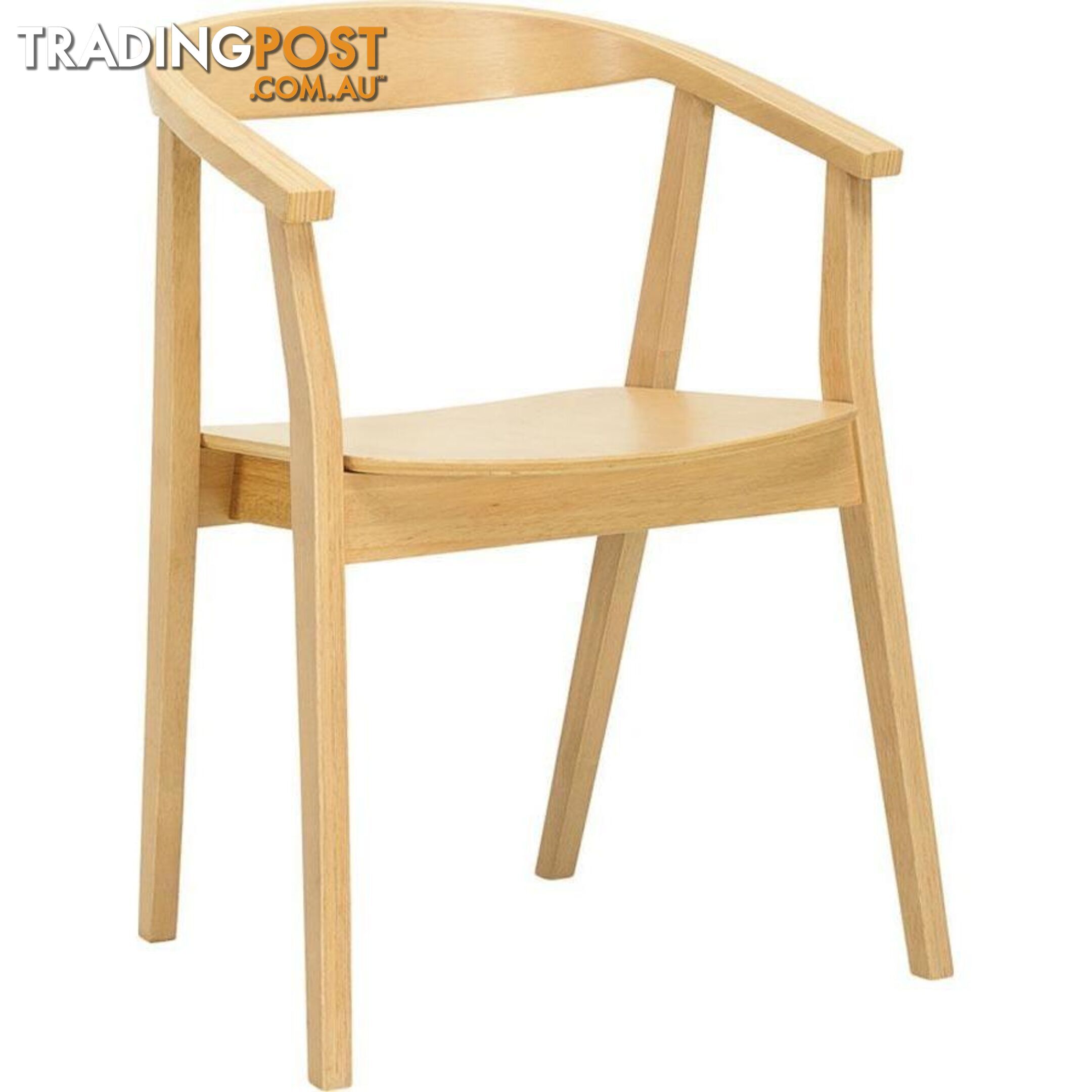 GRETA Dining Chair - Natural - 24092579 - 9334719007434