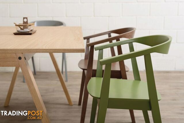 GRETA Dining Chair - Natural - 24092579 - 9334719007434
