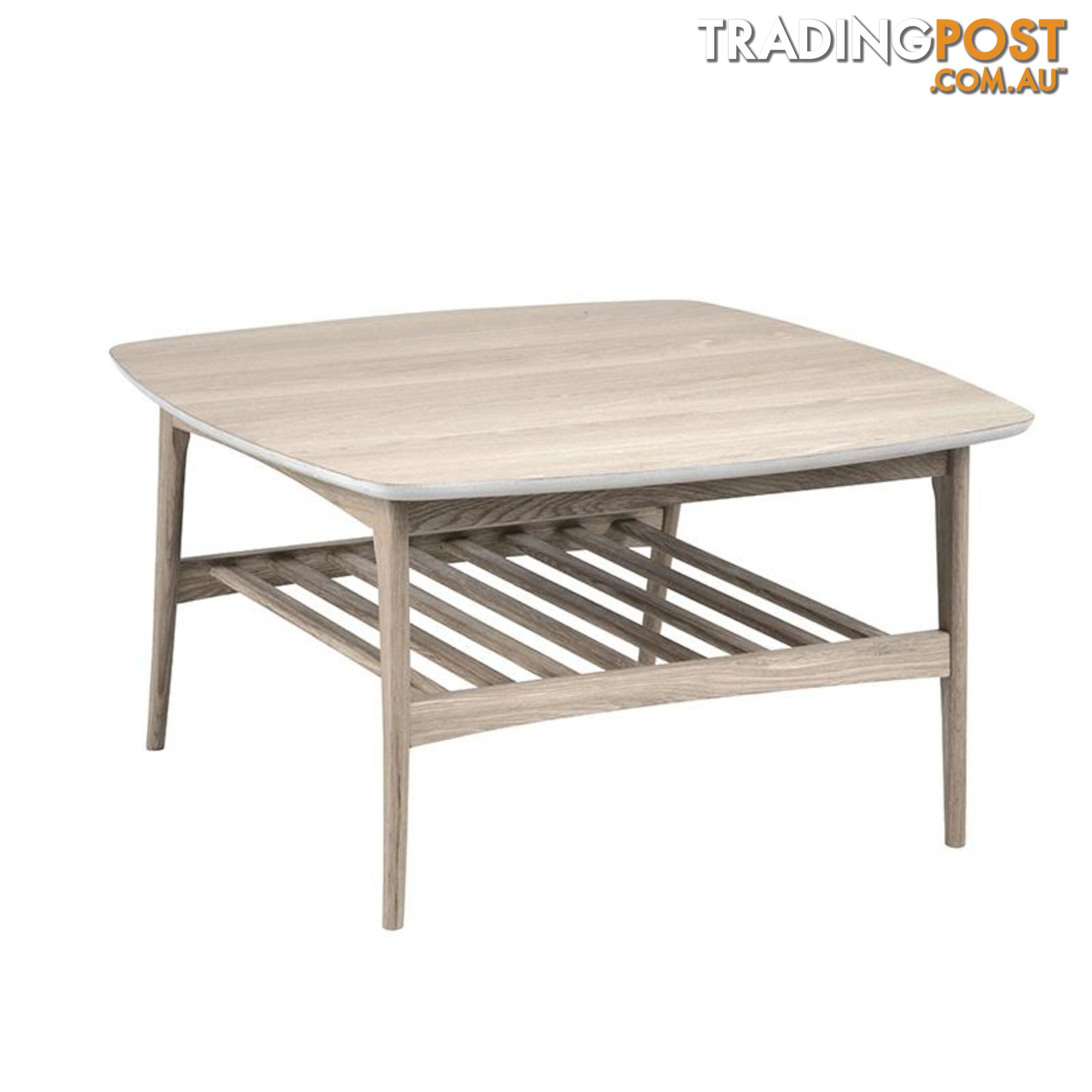 VIVEKA Coffee Table 80cm - Natural - AC-0000071711 - 5705994945126