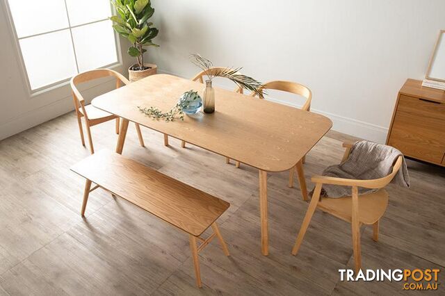 Roden Dining Table 180cm - Oak - 1469081 - 9334719005638