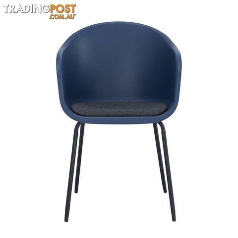 COLLEEN Dining Chair - Blue - 241186 - 9334719008431