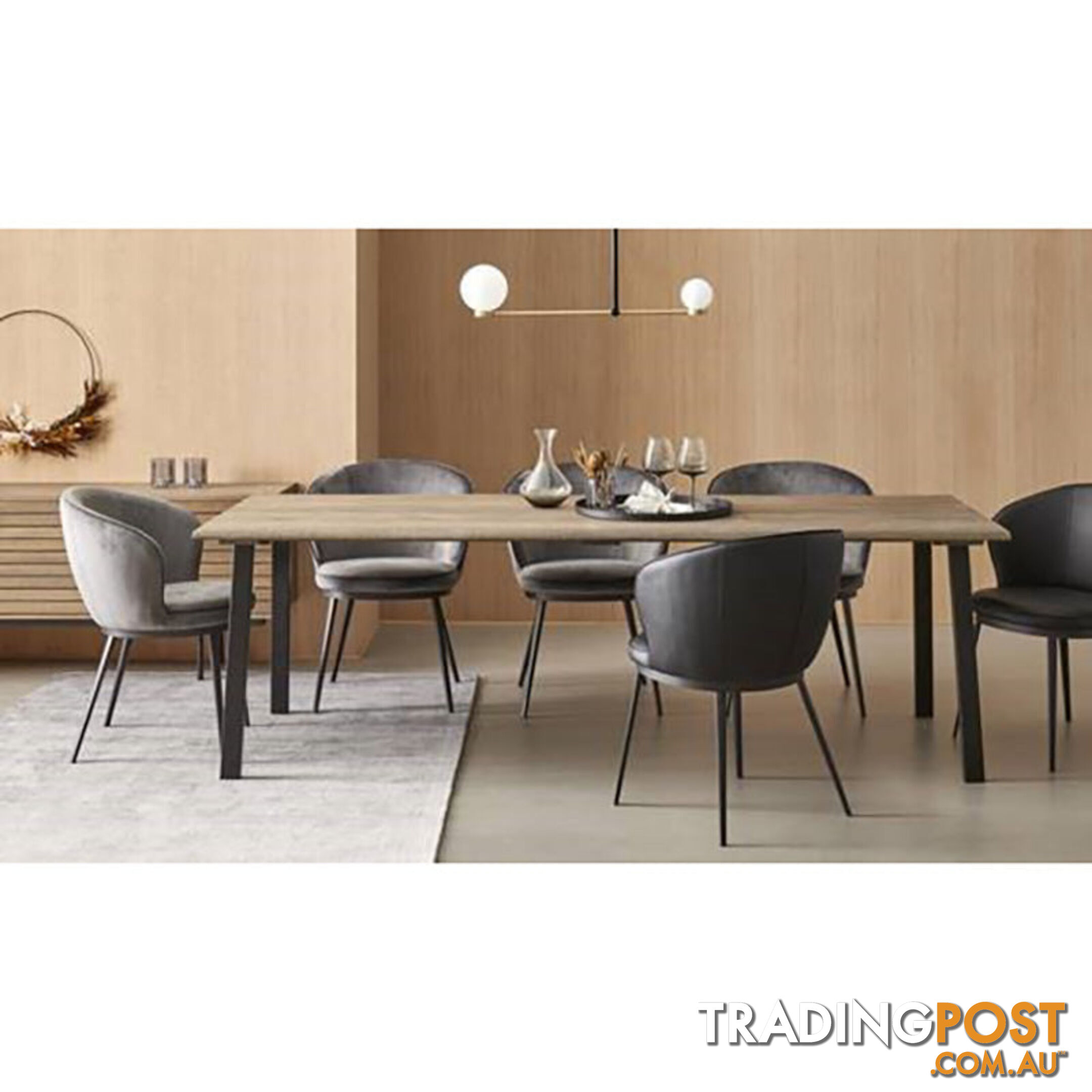 GAIN Dining Chair - Steel Grey - 41170012 - 5704745104393