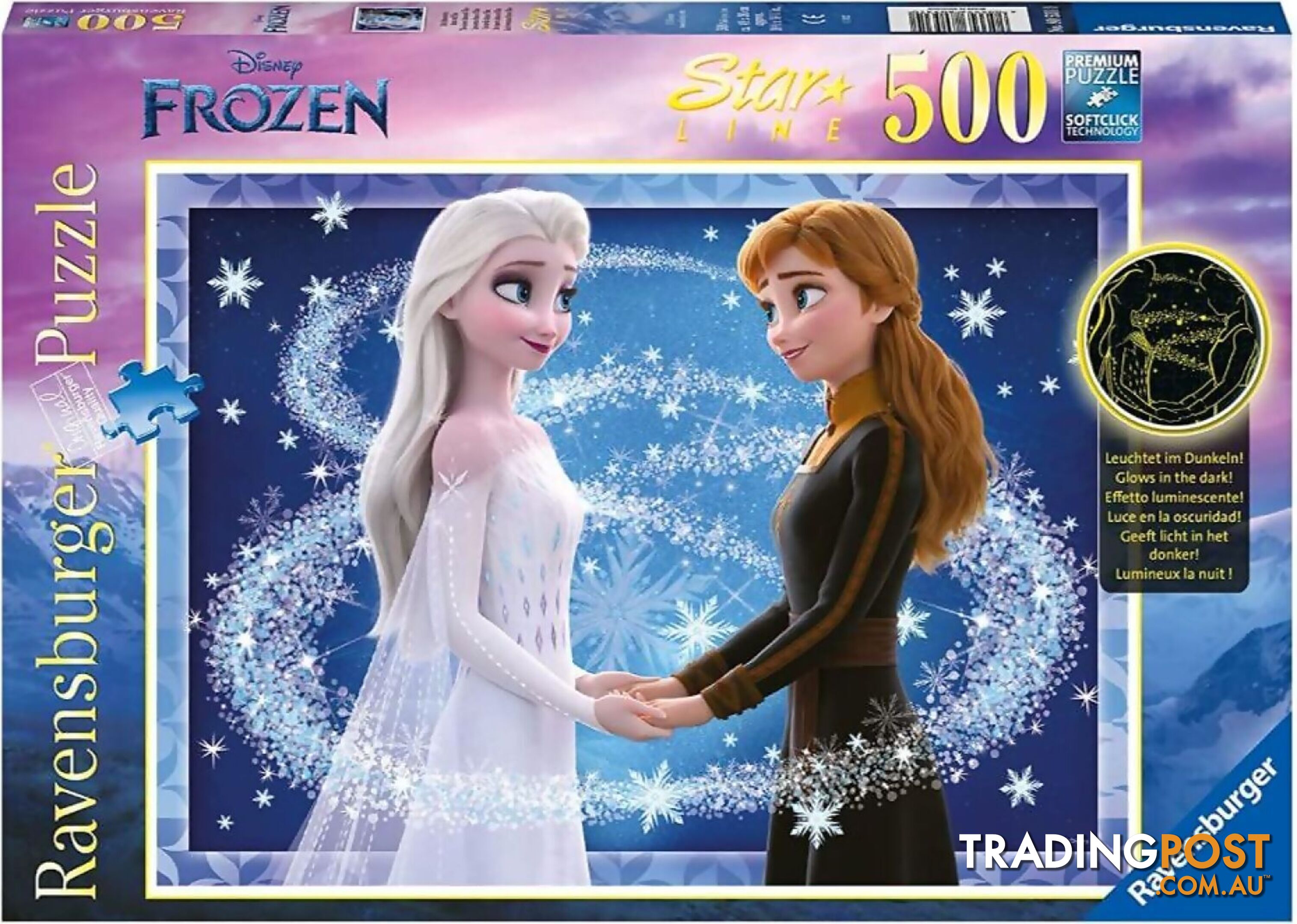 Ravensburger - Disney Frozen Sisters Anna & Elsa Jigsaw Puzzle 500pc - Mdrb80531 - 4005556805310