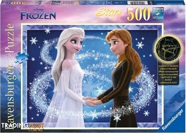 Ravensburger - Disney Frozen Sisters Anna & Elsa Jigsaw Puzzle 500pc - Mdrb80531 - 4005556805310