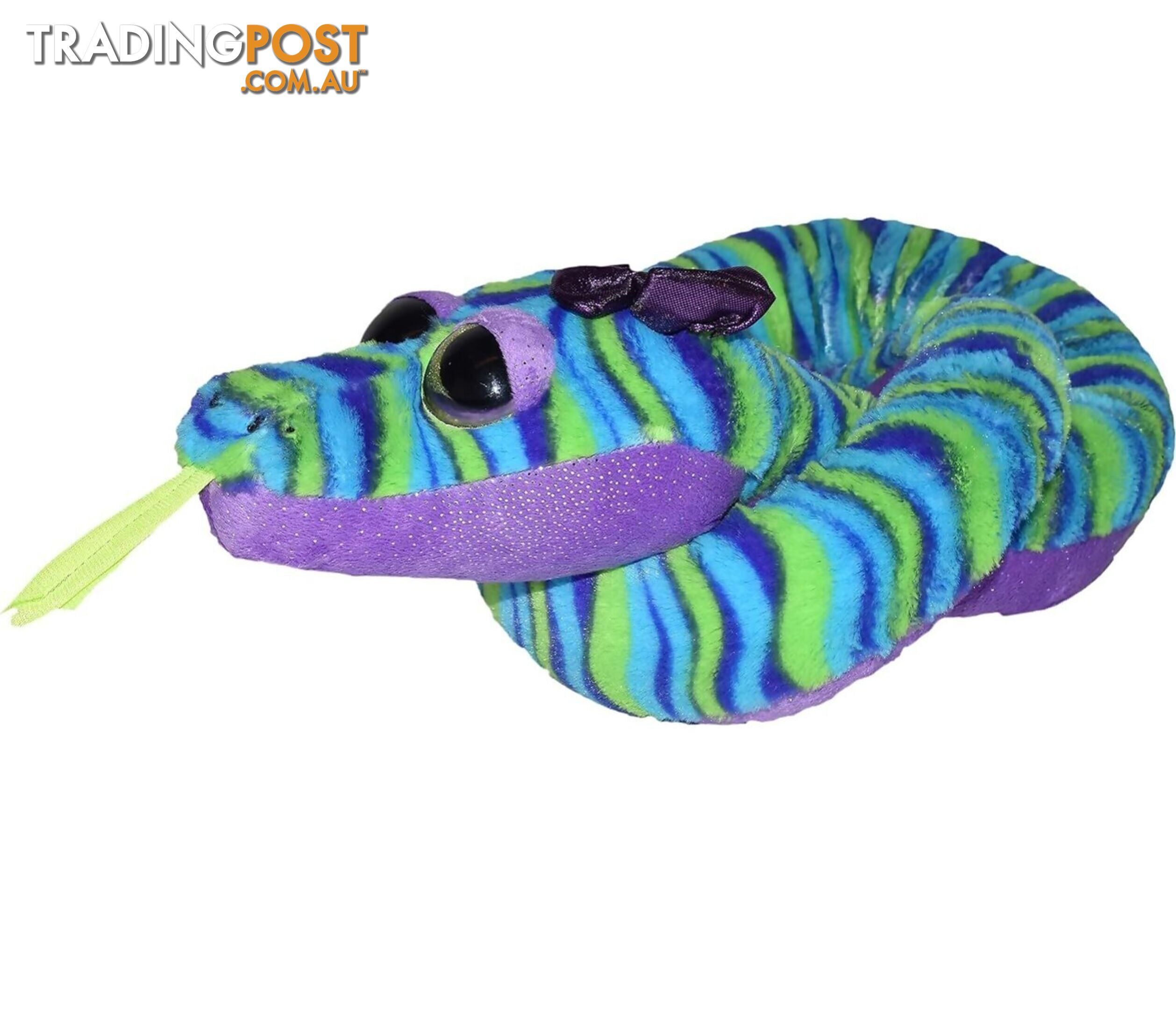 Wild Republic - Plush Snake Sweet Sassy Stripe 137cm - Wr17158 - 092389171587