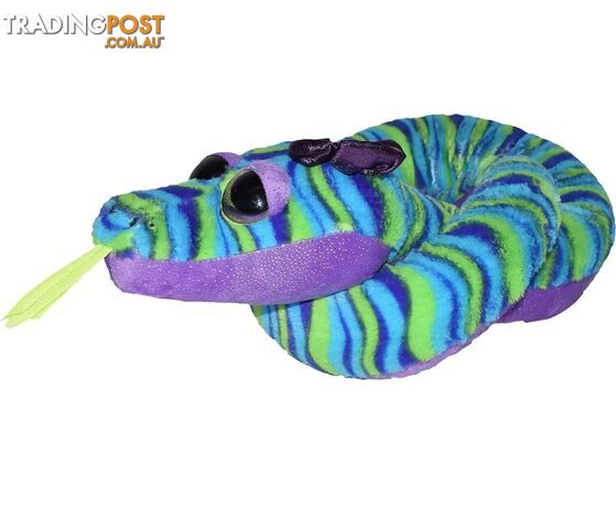 Wild Republic - Plush Snake Sweet Sassy Stripe 137cm - Wr17158 - 092389171587