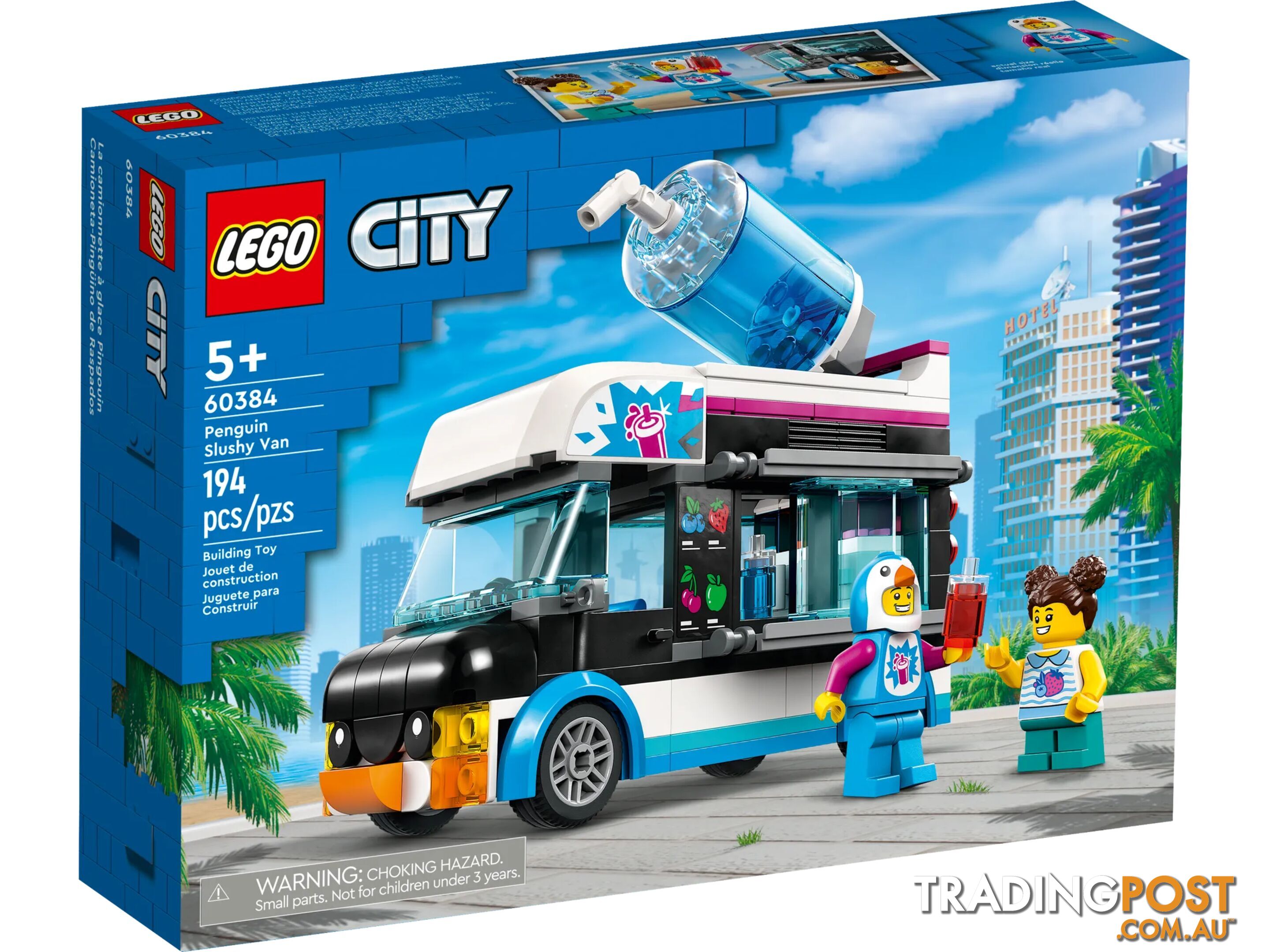 LEGO 60384 Penguin Slushy Van - City - 5702017398860