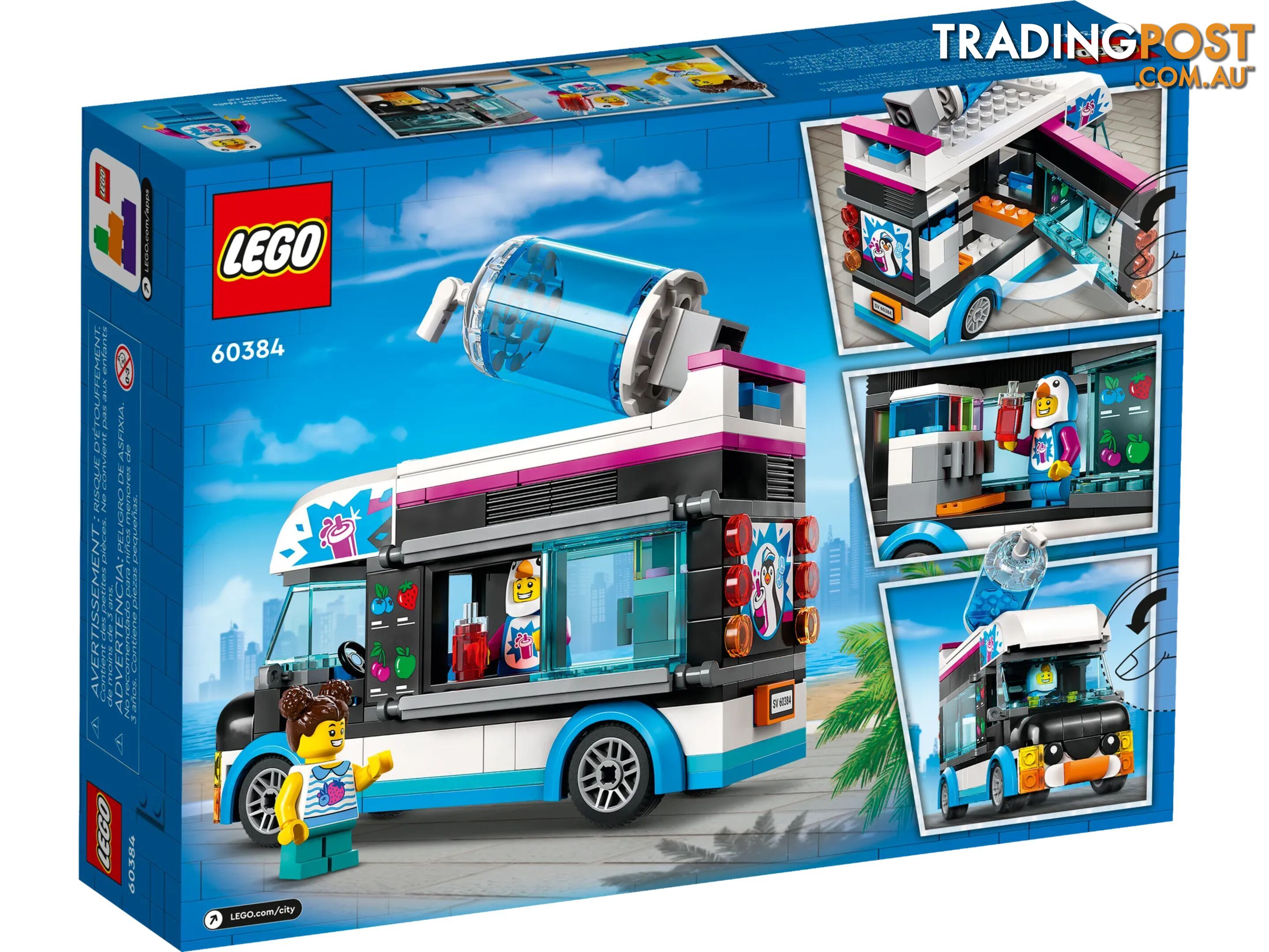 LEGO 60384 Penguin Slushy Van - City - 5702017398860