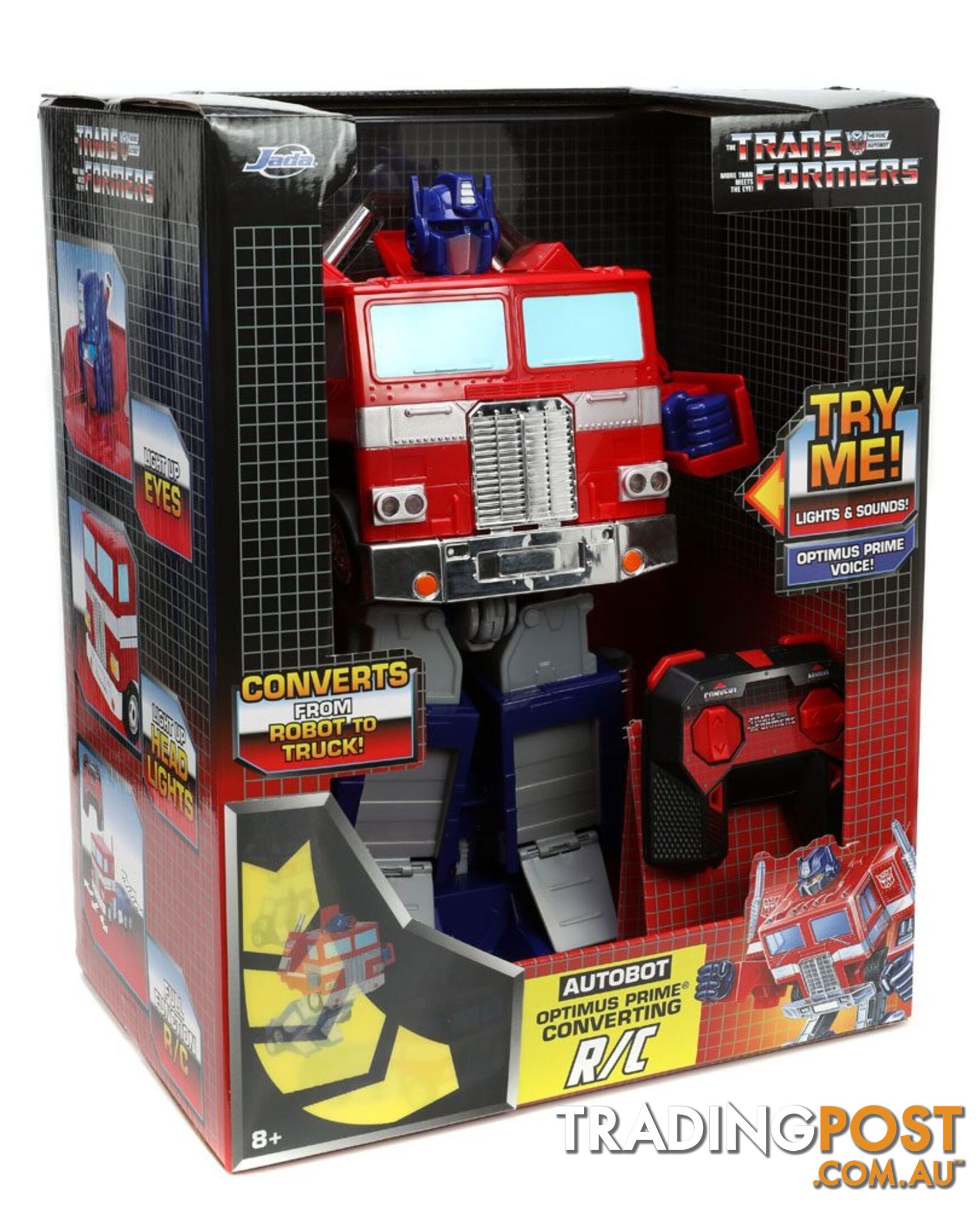 Transformers Optimus Prime Radio Control Transforming Autobot - Hc10032521 - 0801310335215