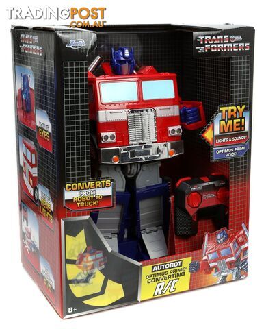 Transformers Optimus Prime Radio Control Transforming Autobot - Hc10032521 - 0801310335215