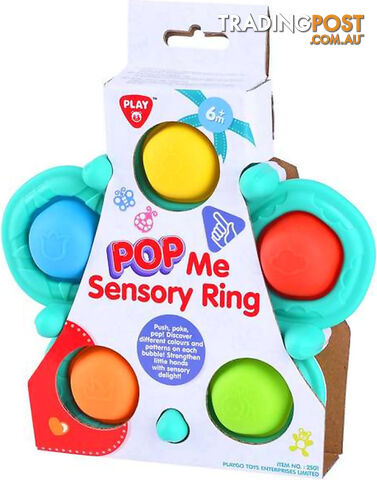 Playgo Toys Ent. Ltd. - Pop Me Sensory Ring - Art66122 - 4892401025012