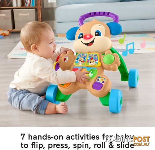 Fisher Price - Laugh & Learn Baby Walker With Smart Stages Learning Content Puppy - Mafhy94 - 887961531442