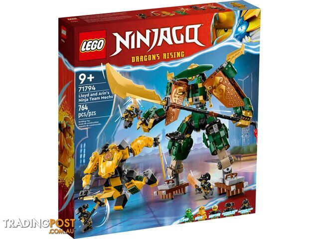 LEGO 71794 Lloyd and Arin's Ninja Team Mechs - Ninjago - 5702017413082