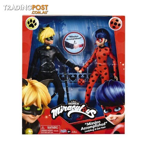 Miraculous Mission Accomplished Lady Bug And Cat Noir Hs50365 - 043377503651