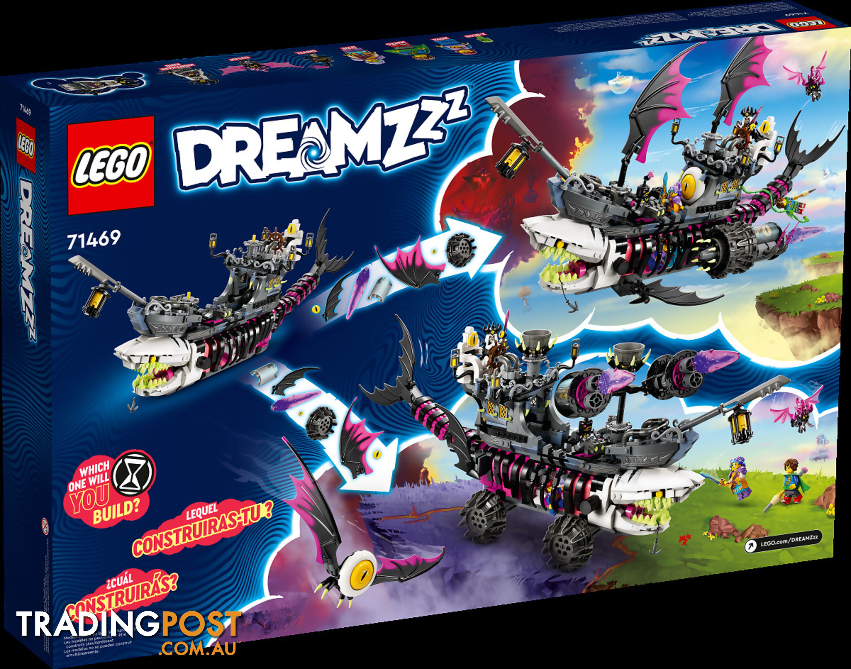 LEGO 71469 Nightmare Shark Ship - DreamZzz - 5702017419428