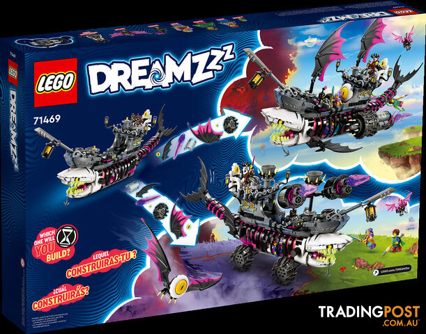 LEGO 71469 Nightmare Shark Ship - DreamZzz - 5702017419428