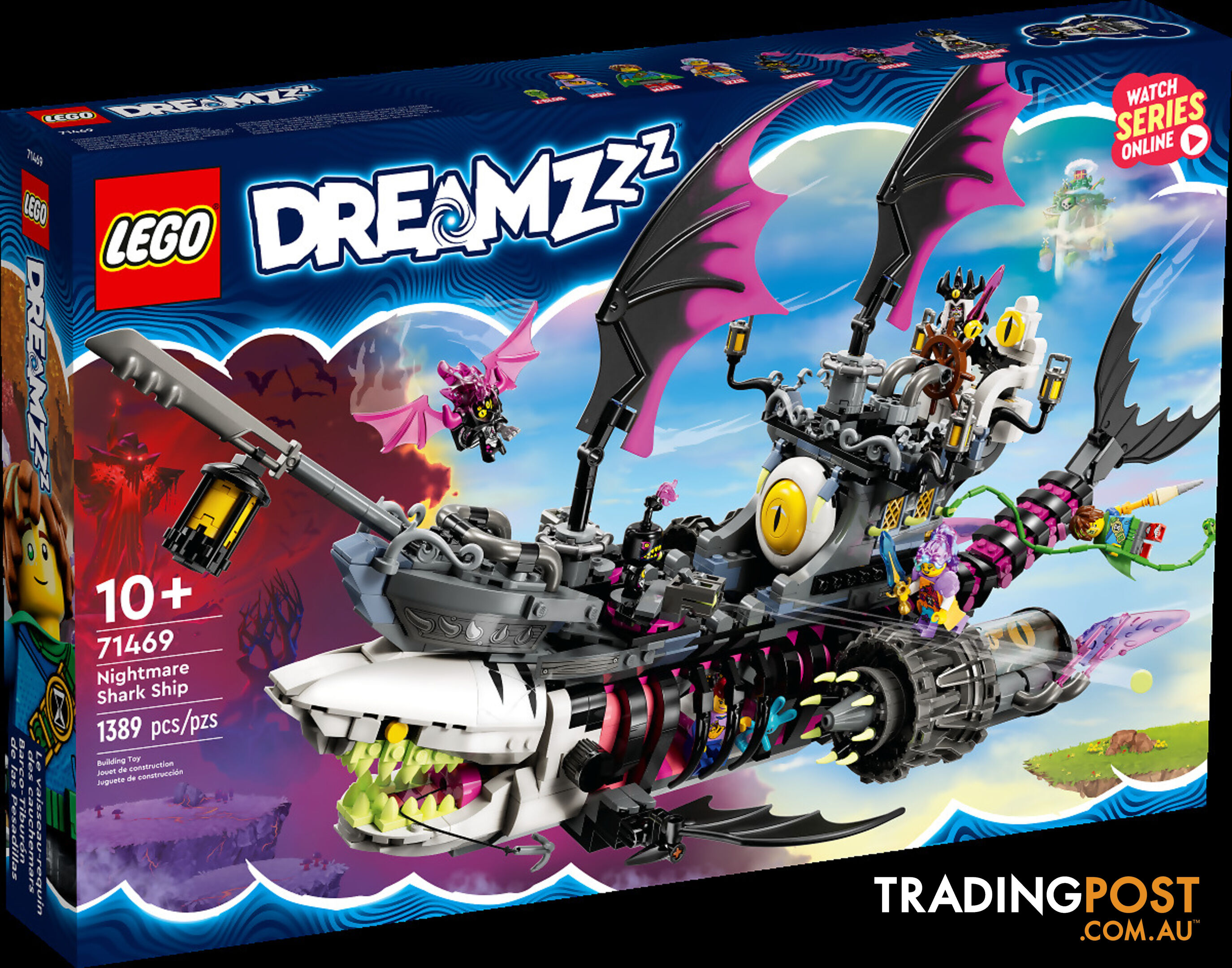 LEGO 71469 Nightmare Shark Ship - DreamZzz - 5702017419428