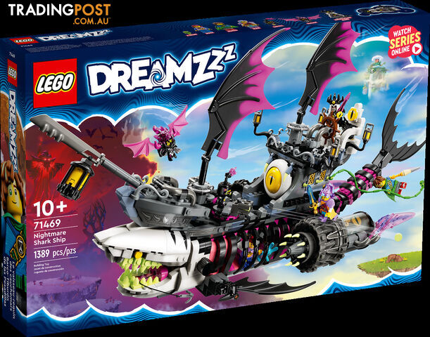 LEGO 71469 Nightmare Shark Ship - DreamZzz - 5702017419428