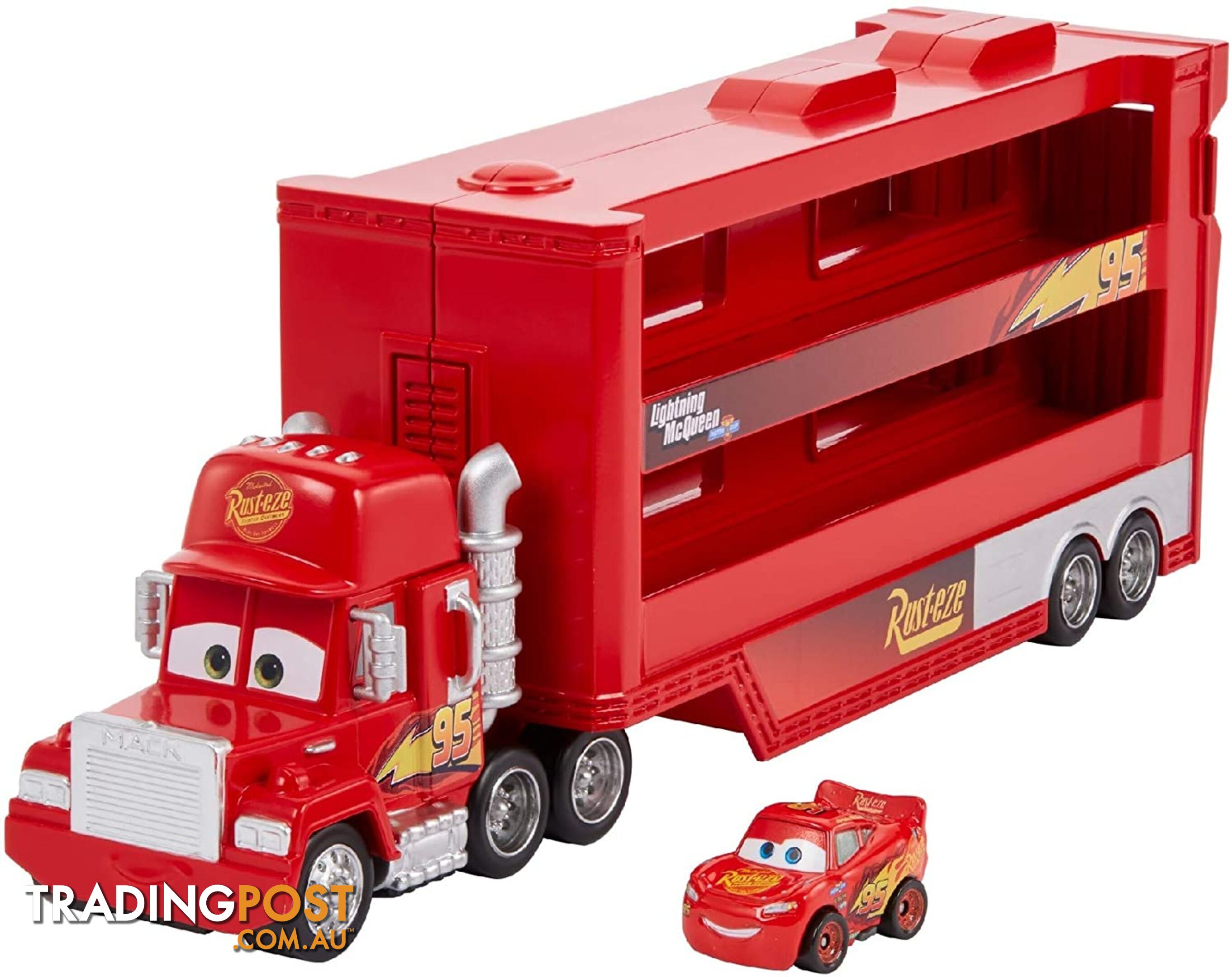 Cars Disney And Pixar Minis Transporter - Includes 1 X Metal Mini Racer Mattel Magnw34 - 887961878967
