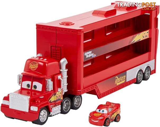 Cars Disney And Pixar Minis Transporter - Includes 1 X Metal Mini Racer Mattel Magnw34 - 887961878967