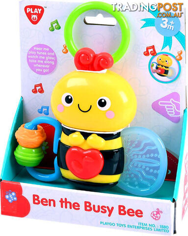 Playgo Toys Ent. Ltd. - Battery Operated Ben The Busy Bee - Art65476 - 4892401015808
