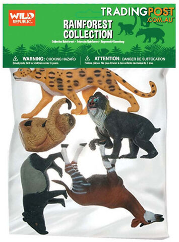 Wild Republic - Polybag Rainforest Collection - Wr53529 - 092389535297