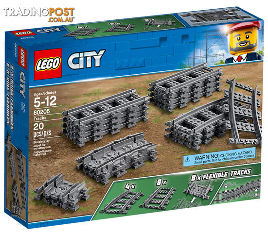 LEGO 60205 TRAIN TRACKS 2018 - City - 5702016199055