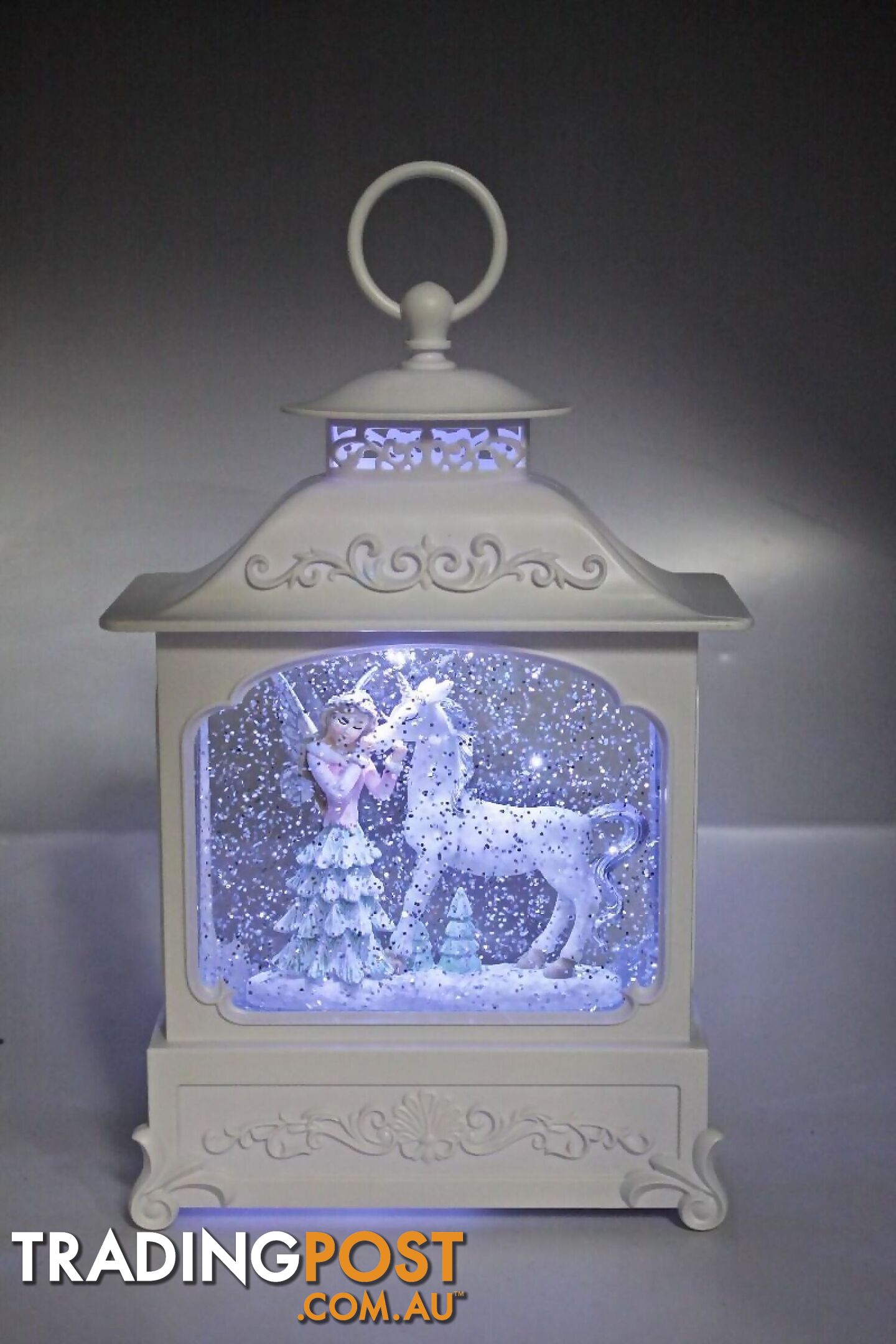 Cotton Candy - Xmas White Lantern Fairy & Unicorn - Ccxac337 - 9353468004969