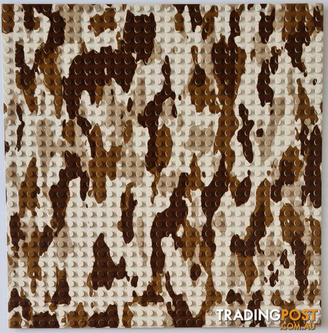 BASEPLATE 32x32 Studs Desert/camo Generic-classic - 0709081623060