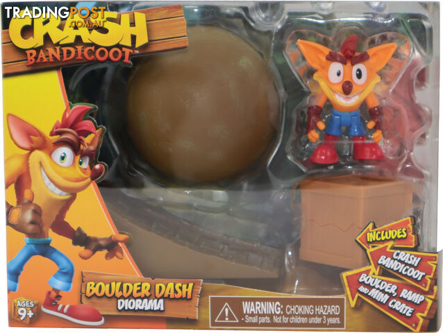 Crash Bandicoot - 2.5'' Boulder Dash Diorama - Hs21523 - 840150215233