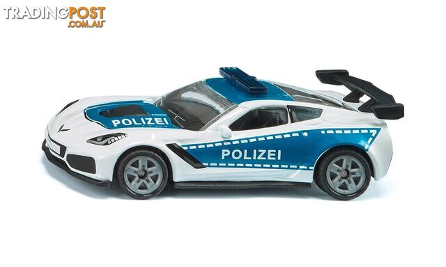 Siku - Chevrolet Corvette Zr1 Police Car - Mdsi1525 - 4006874015252