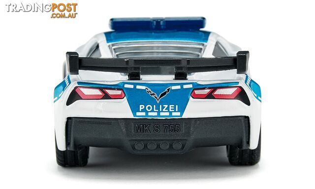 Siku - Chevrolet Corvette Zr1 Police Car - Mdsi1525 - 4006874015252