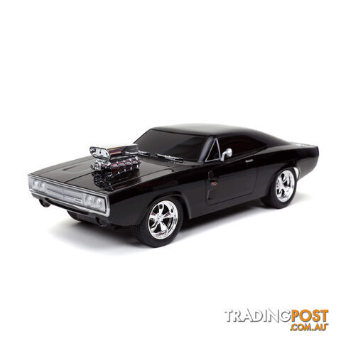 Fast & Furious   Rc Dom's 1970 Dodge Charger R/t (1:16) Remote Control - Hc10097584 - 0801310975848
