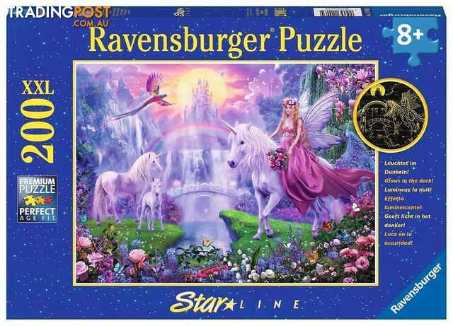 Ravensburger - Unicorn Kingdom Jigsaw Puzzle 200pc - Mdrb12903 - 4005556129034