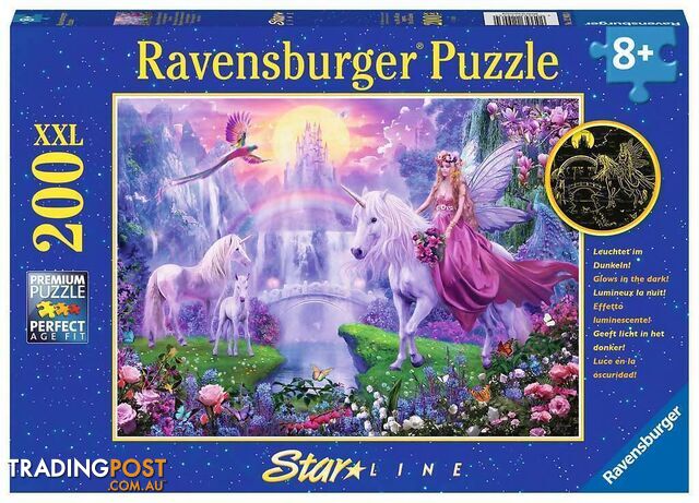 Ravensburger - Unicorn Kingdom Jigsaw Puzzle 200pc - Mdrb12903 - 4005556129034