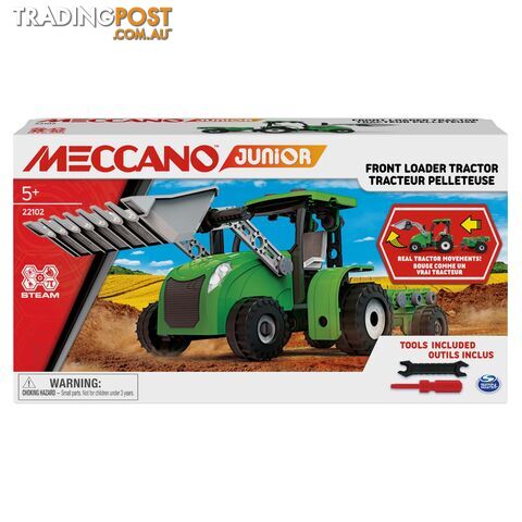 Meccano - Junior Tractor Front Loader - Si6064178 - 778988381083